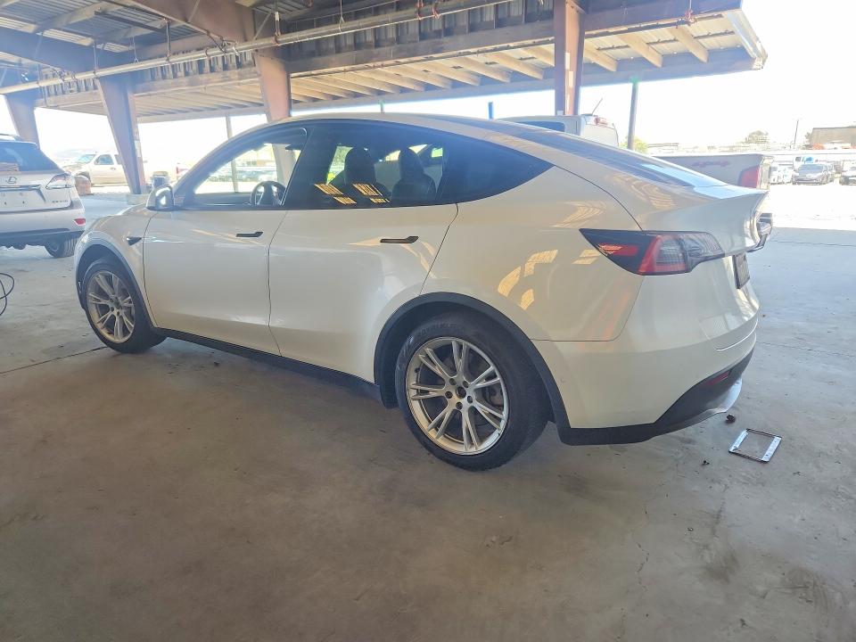 Photo 2 from auction – 2021 TESLA MODEL Y with VIN 5YJYGDEE4MF073308