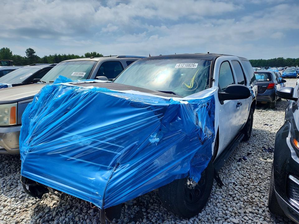 CHEVROLET TAHOE 2014 with VIN 1GNLC2E01ER159659 - Photo from auction