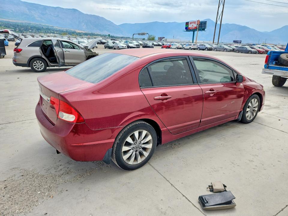 Photo 3 from auction – 2009 HONDA CIVIC with VIN 19XFA168X9E033862