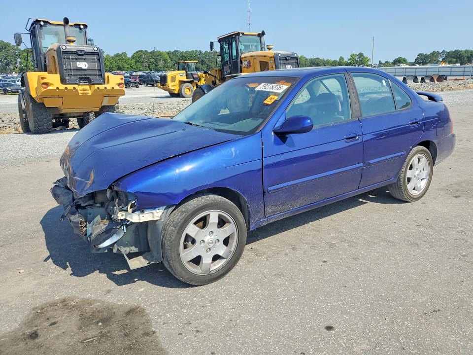 NISSAN SENTRA 2006 with VIN 3N1CB51D46L643701 - Photo from auction