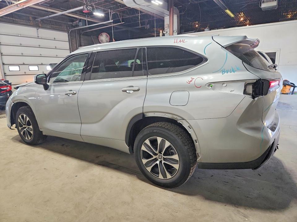Photo 2 from auction – 2021 TOYOTA HIGHLANDER with VIN 5TDGZRBH3MS057243