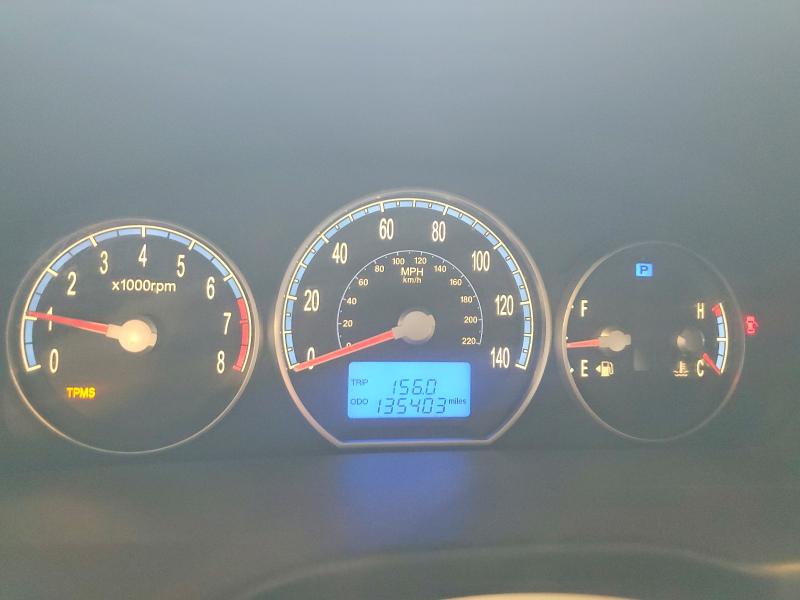 Photo 9 from auction – 2009 HYUNDAI SANTA FE with VIN 5NMSH13E49H321597