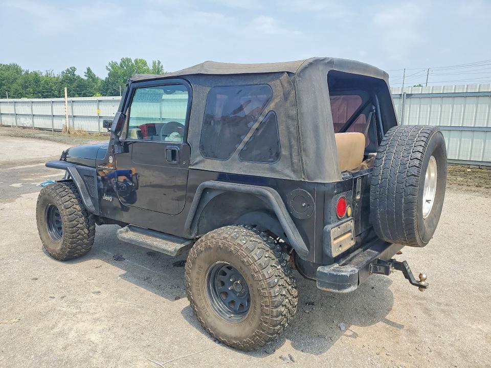 Photo 2 from auction – 2000 JEEP WRANGLER / TJ with VIN 1J4FA49SXYP778001