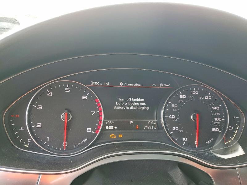 Photo 9 from auction – 2014 AUDI A6 with VIN WAUHGAFC1EN082396