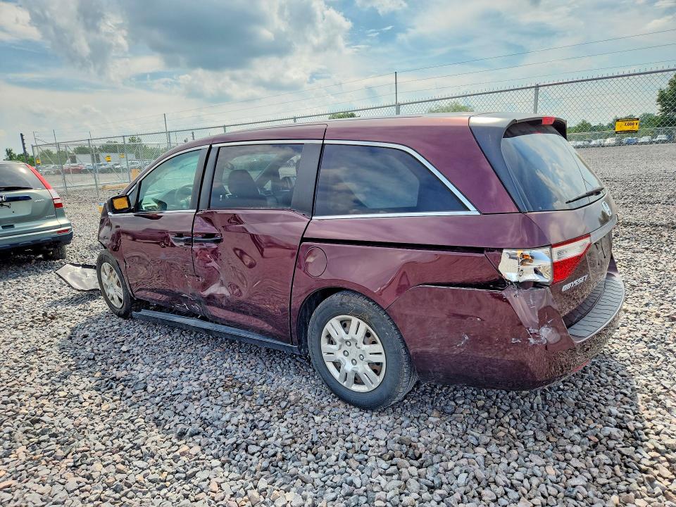 Photo 2 from auction – 2012 HONDA ODYSSEY with VIN 5FNRL5H29CB072662