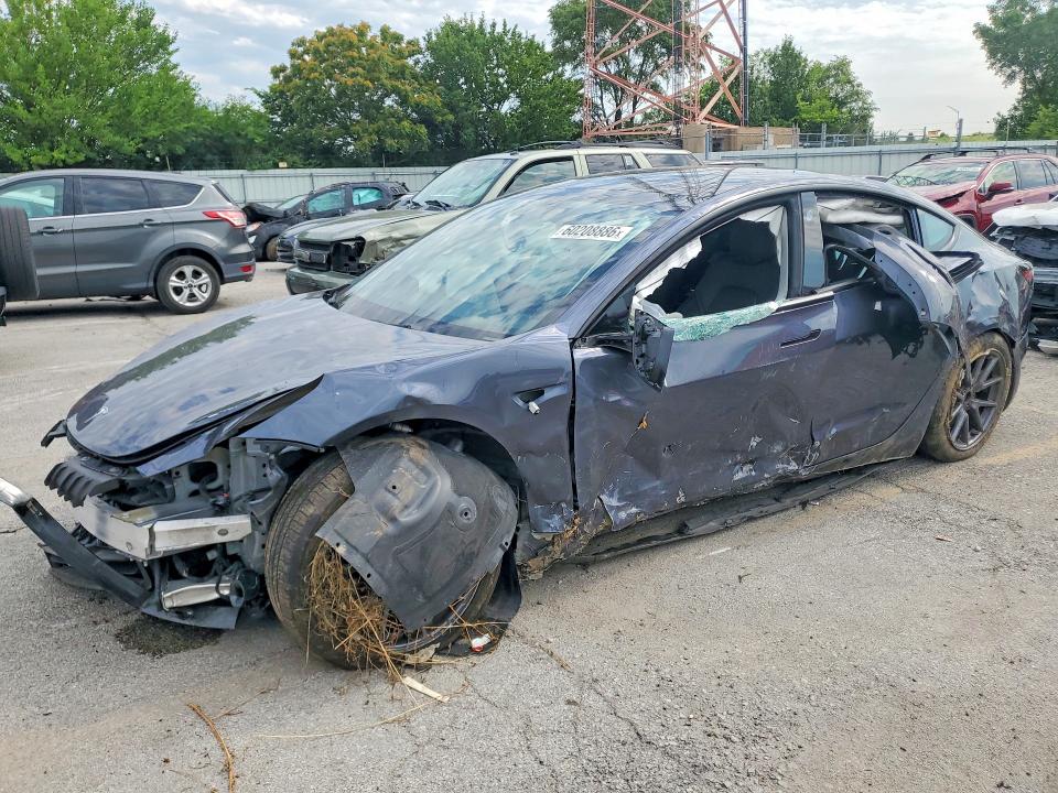TESLA MODEL 3 2023 with VIN 5YJ3E1EB7PF605370 - Photo from auction
