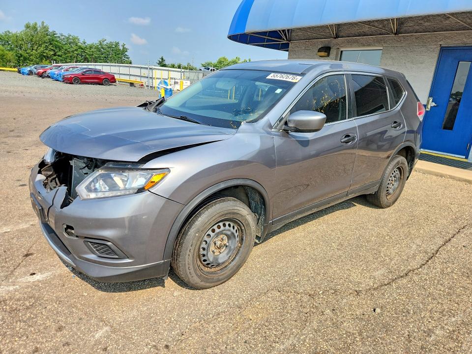 NISSAN ROGUE 2016 con VIN KNMAT2MV6GP651115 - Foto de la subasta