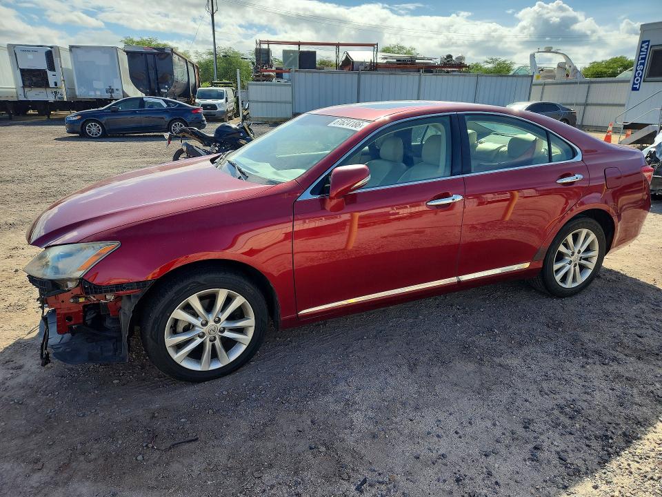 LEXUS ES 2011 with VIN JTHBK1EG1B2463950 - Photo from auction