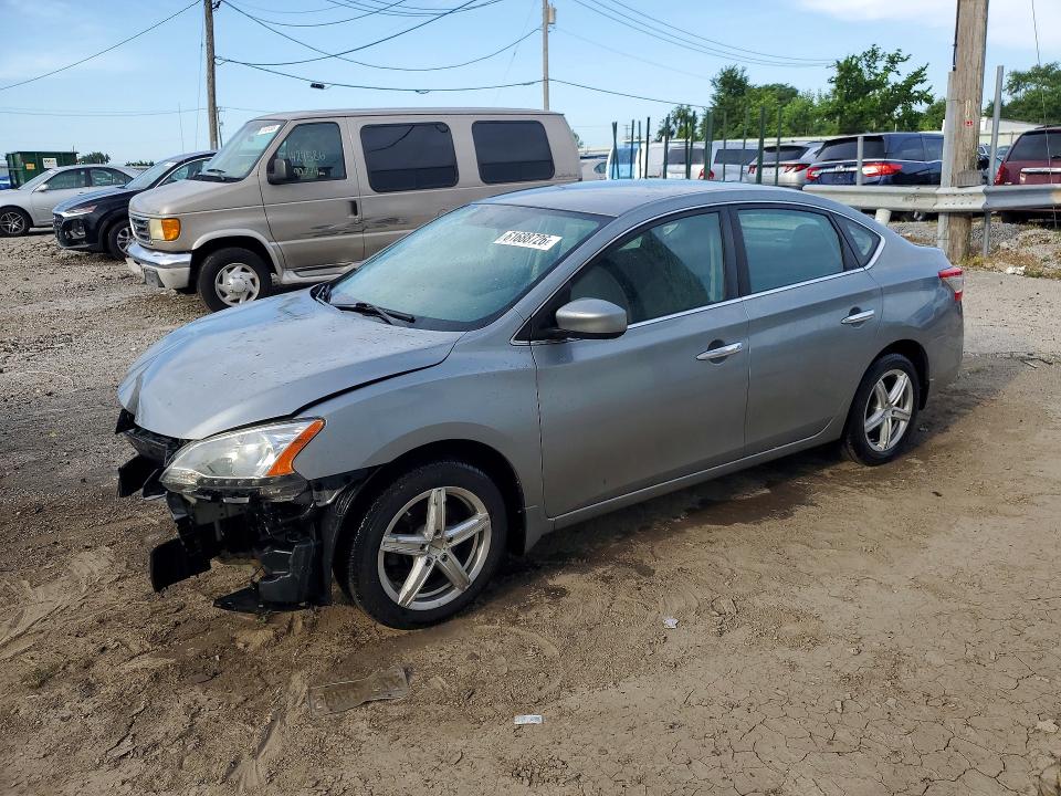 NISSAN SENTRA 2013 with VIN 3N1AB7AP5DL637223 - Photo from auction