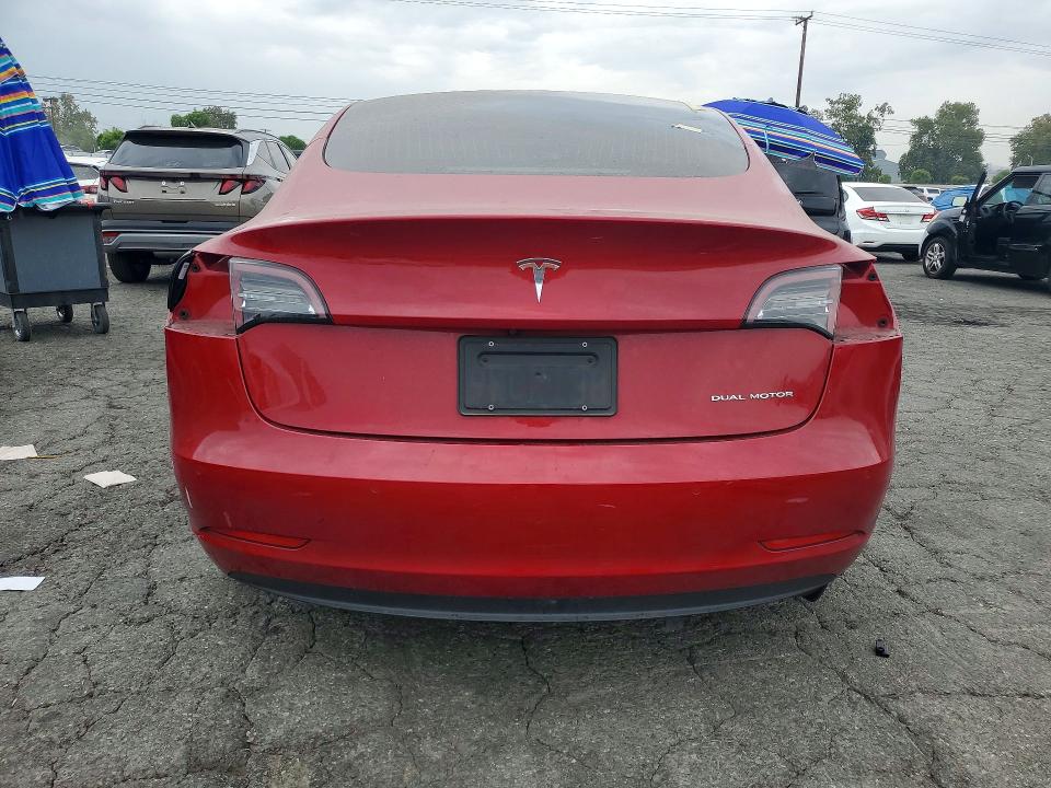 Photo 6 from auction – 2020 TESLA MODEL 3 with VIN 5YJ3E1EB2LF803025