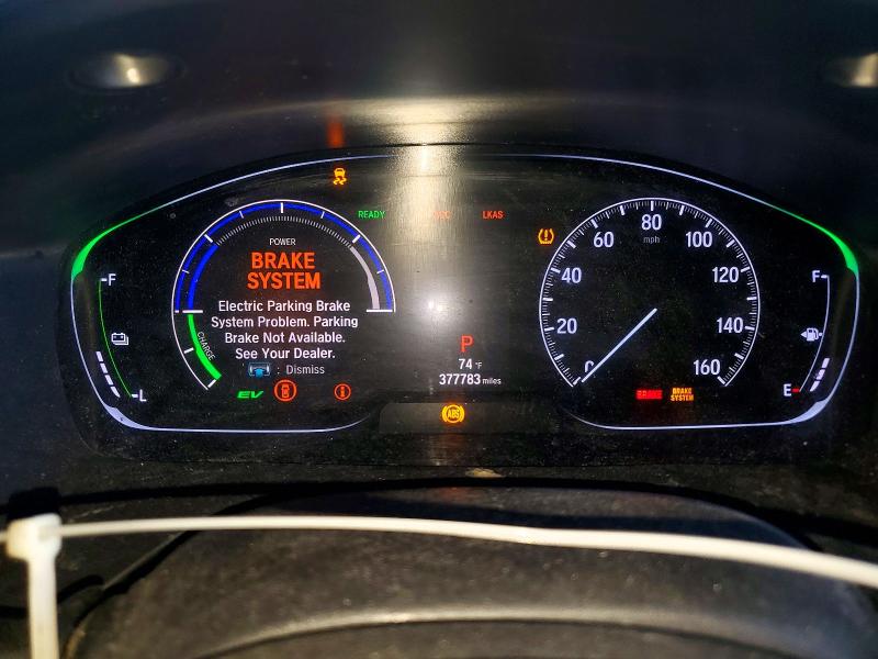 Photo 9 from auction – 2019 HONDA INSIGHT with VIN 19XZE4F18KE007207