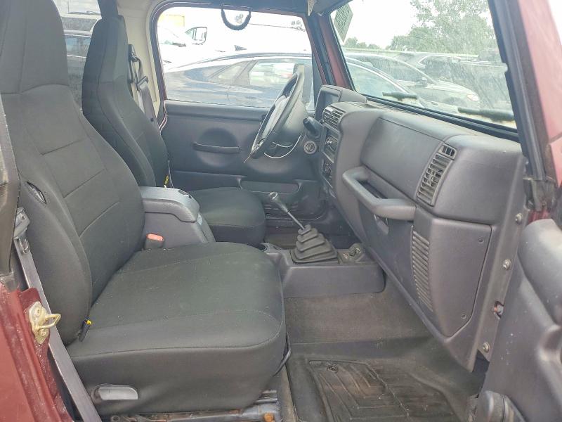 Photo 10 from auction – 2002 JEEP WRANGLER / TJ with VIN 1J4FA49S02P767418