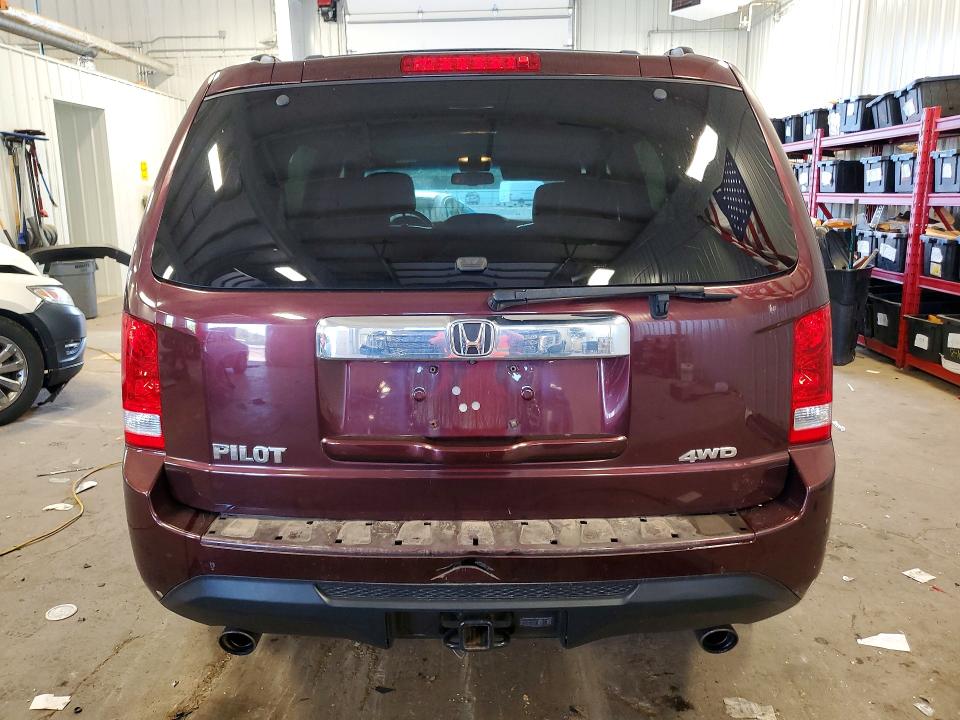 Photo 6 from auction – 2012 HONDA PILOT with VIN 5FNYF4H51CB078429