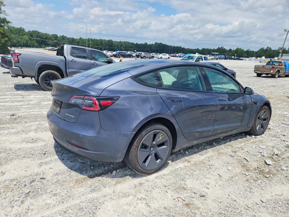 Photo 3 from auction – 2021 TESLA MODEL 3 with VIN 5YJ3E1EB6MF924433