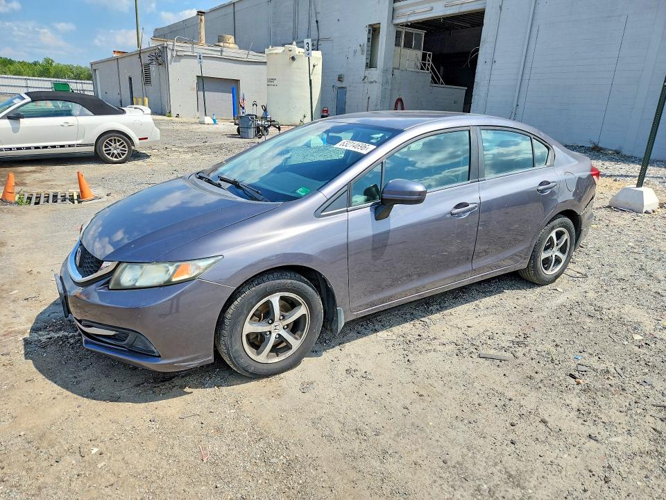 HONDA CIVIC 2015 with VIN 19XFB2F78FE036698 - Photo from auction