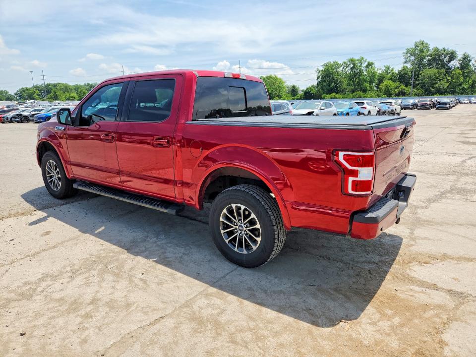 Photo 2 from auction – 2018 FORD F150 with VIN 1FTEW1E54JFE51204