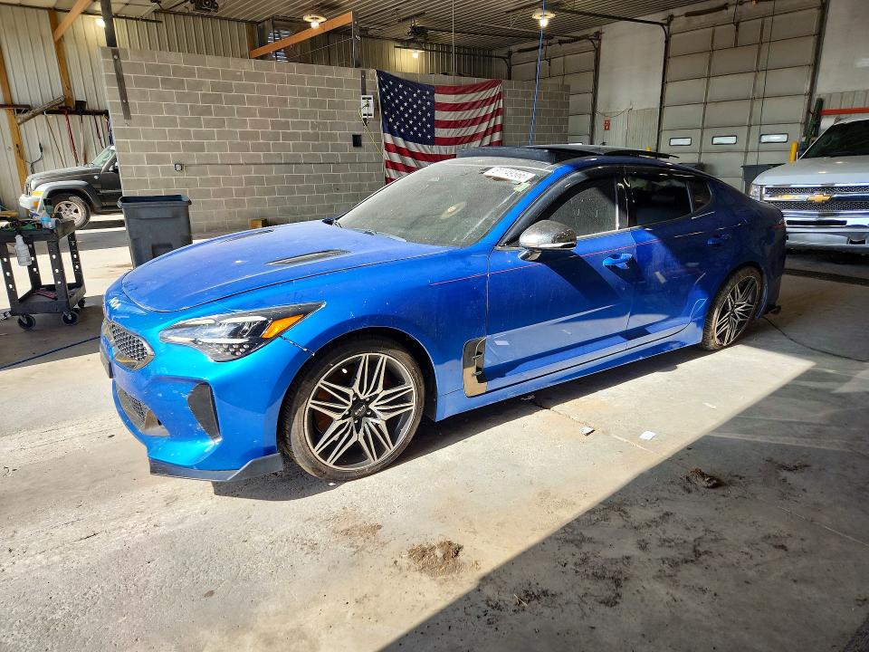 KIA STINGER 2022 with VIN KNAE45LC4N6110063 - Photo from auction