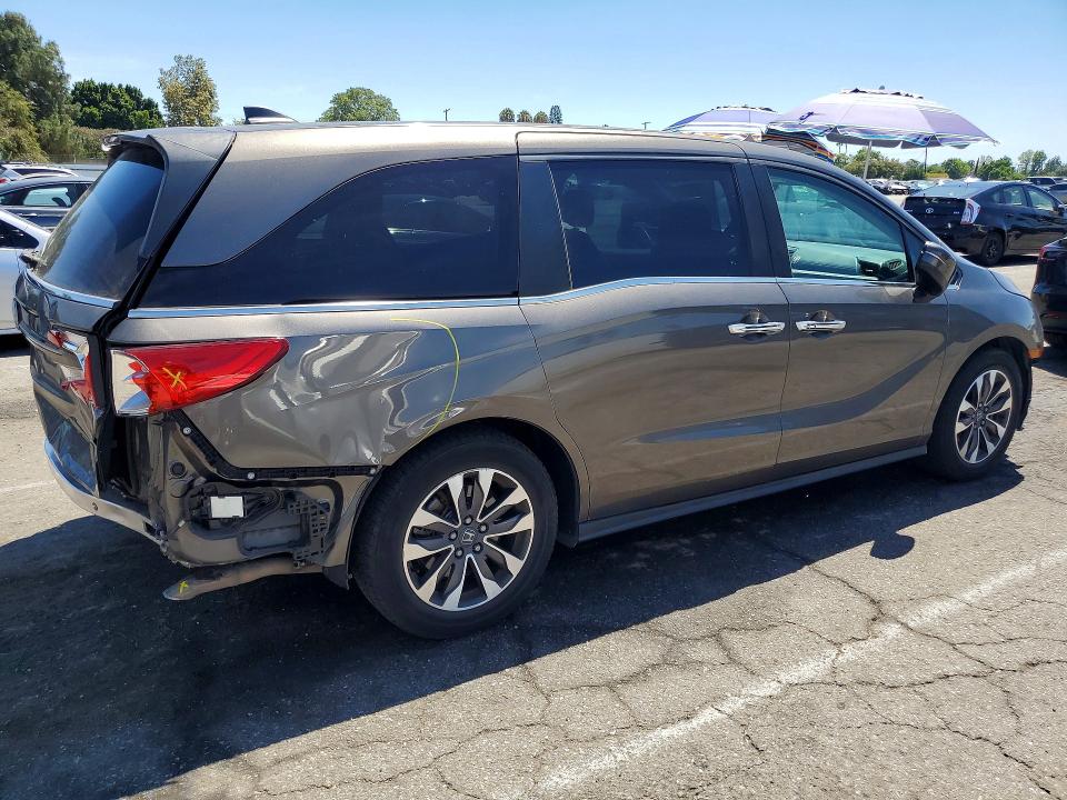 Photo 3 from auction – 2022 HONDA ODYSSEY with VIN 5FNRL6H77NB050468