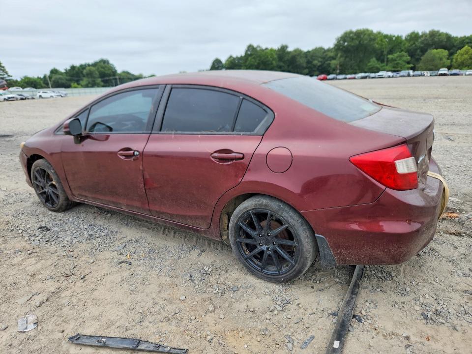 Photo 2 from auction – 2012 HONDA CIVIC with VIN 19XFB2F50CE366121