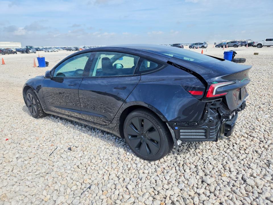 Photo 2 from auction – 2026 TESLA MODEL 3 with VIN 5YJ3E1EA7TF135570
