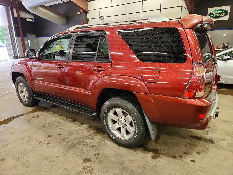 Photo 2 from auction – 2005 TOYOTA 4RUNNER with VIN JTEBU14R558032507