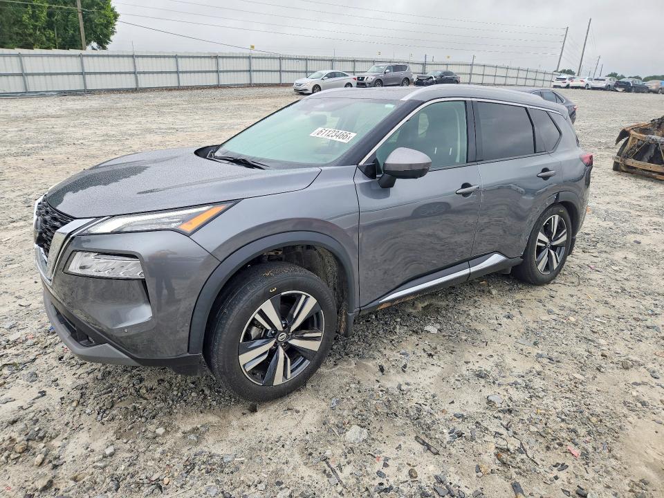 Photo 1 from auction – 2021 NISSAN ROGUE with VIN 5N1AT3CA0MC771950