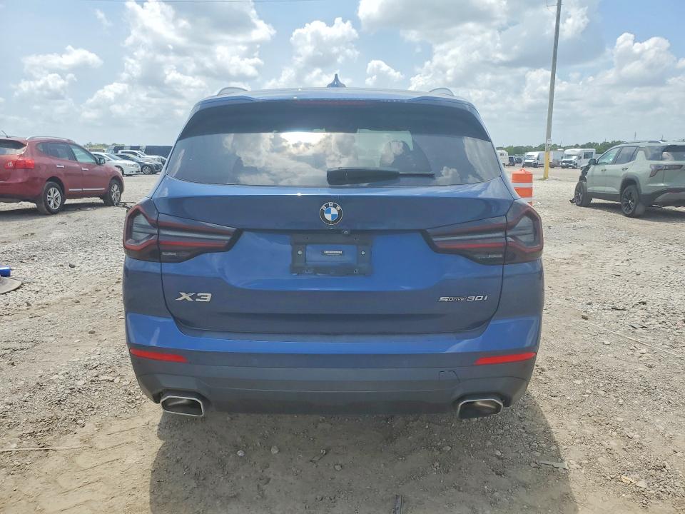 Photo 6 from auction – 2022 BMW X3 with VIN 5UX43DP09N9J50826