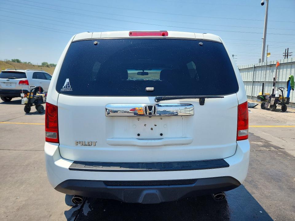 Photo 6 from auction – 2014 HONDA PILOT with VIN 5FNYF3H56EB027361