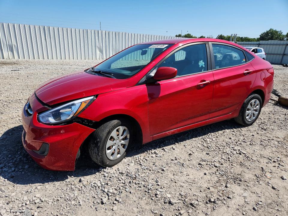 HYUNDAI ACCENT 2017 with VIN KMHCT4AE6HU337214 - Photo from auction