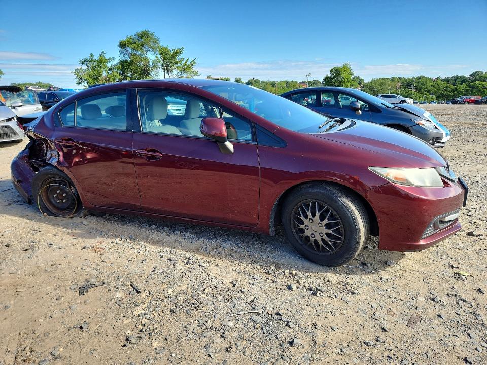 Photo 4 from auction – 2013 HONDA CIVIC with VIN 19XFB2F54DE220693
