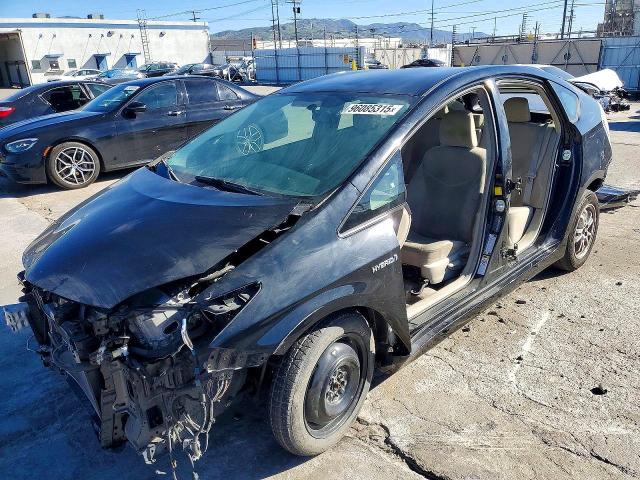TOYOTA PRIUS 2011 with VIN JTDKN3DU0B0260152 - Photo from auction