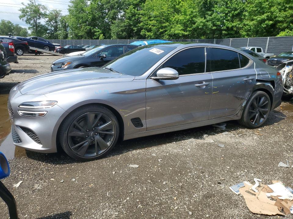 GENESIS G70 2023 with VIN KMTG34TA1PU121707 - Photo from auction