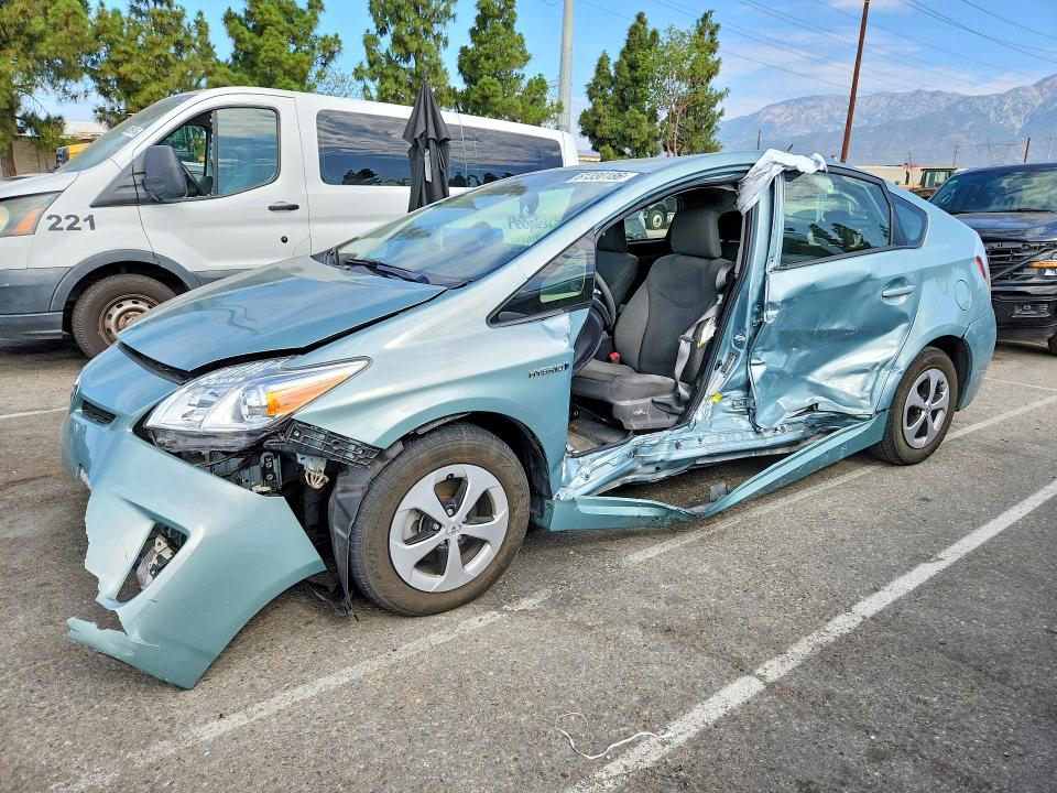 TOYOTA PRIUS 2012 with VIN JTDKN3DU4C1605372 - Photo from auction