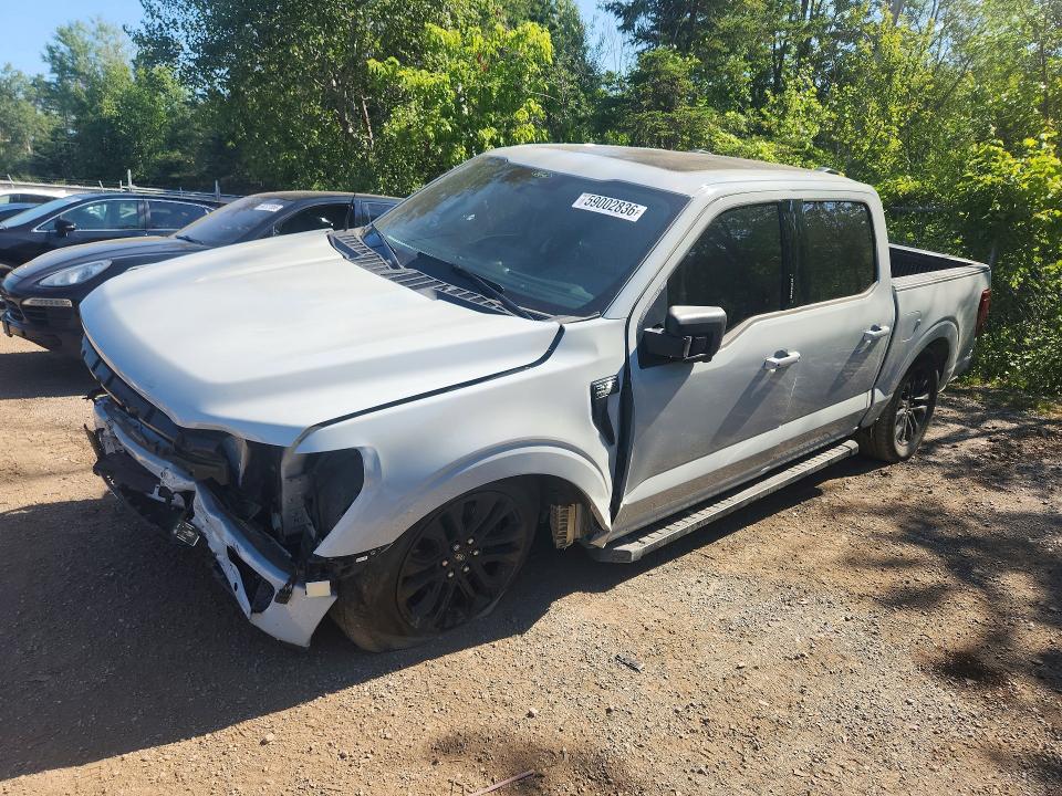 FORD F150 2024 with VIN 1FTEW3LP0RFB57553 - Photo from auction