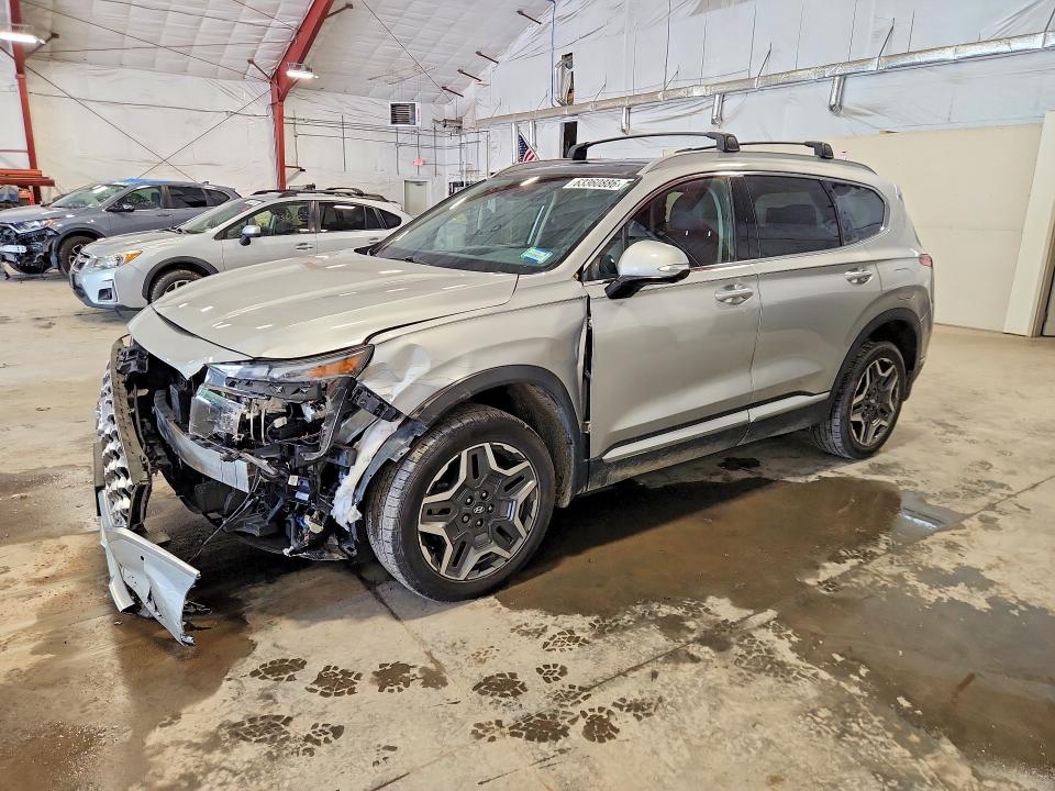 HYUNDAI SANTA FE 2022 with VIN KM8S7DA28NU022433 - Photo from auction