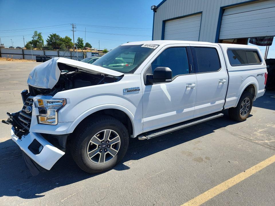 FORD F150 2016 with VIN 1FTFW1EF1GKE83394 - Photo from auction