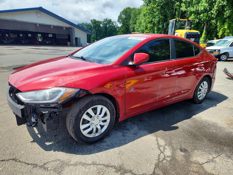 HYUNDAI ELANTRA 2017 with VIN 5NPD74LF6HH070847 - Photo from auction