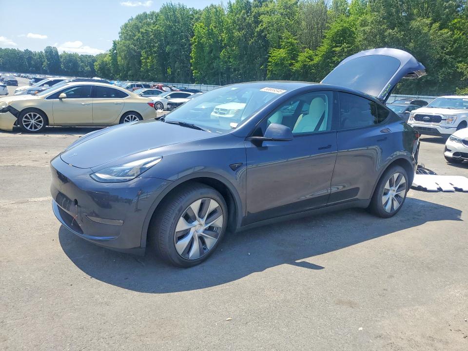 TESLA MODEL Y 2024 with VIN 7SAYGDEE0RA277191 - Photo from auction