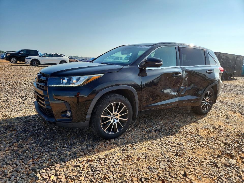 TOYOTA HIGHLANDER 2017 with VIN 5TDJZRFH6HS358109 - Photo from auction