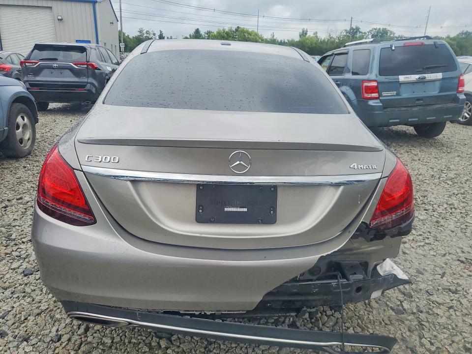 Photo 6 from auction – 2019 MERCEDES-BENZ C with VIN WDDWF8EB4KR485037
