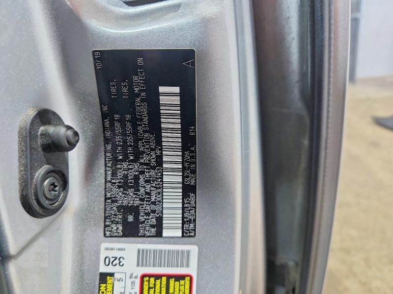 Photo 14 from auction – 2020 TOYOTA SIENNA with VIN 5TDDZ3DC3LS241453