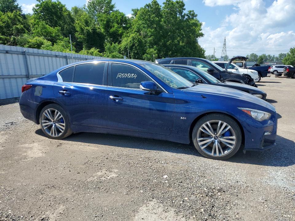 Photo 4 from auction – 2018 INFINITI Q50 with VIN JN1EV7AR0JM611897