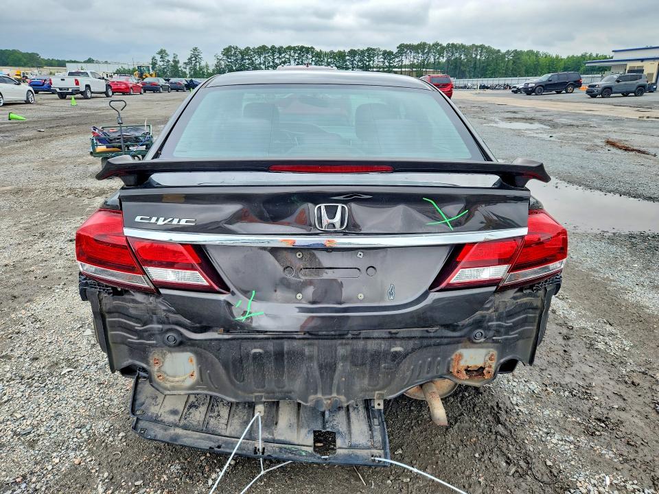 Photo 6 from auction – 2013 HONDA CIVIC with VIN 19XFB2F80DE200015