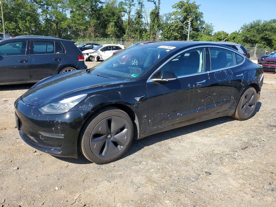 TESLA MODEL 3 2018 with VIN 5YJ3E1EB0JF054075 - Photo from auction