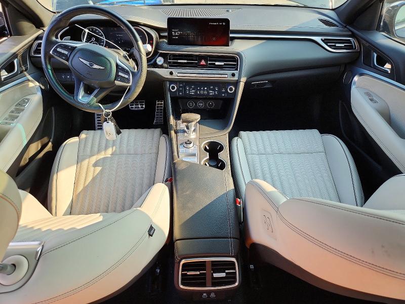 Photo 8 from auction – 2024 GENESIS G70 with VIN KMTG34SC4RU141648