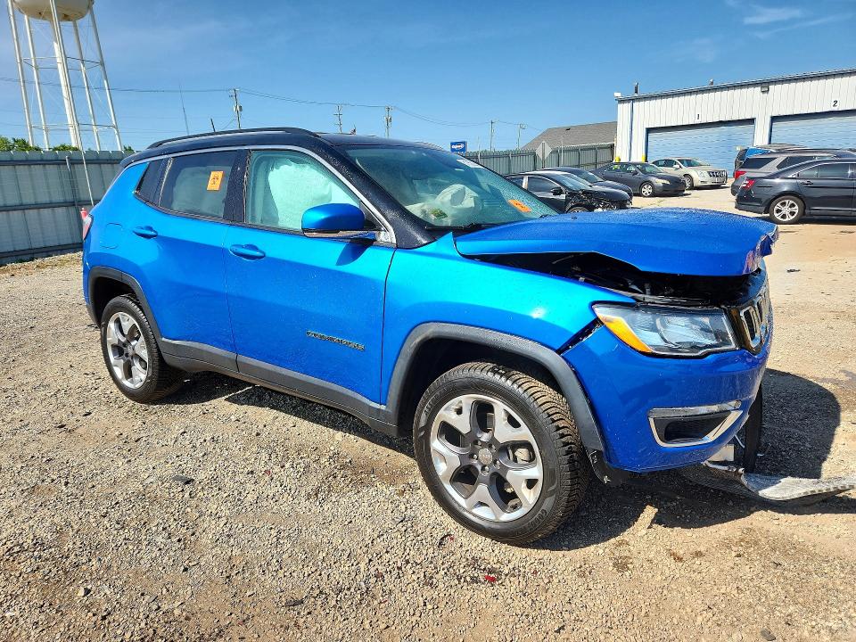Photo 4 from auction – 2020 JEEP COMPASS with VIN 3C4NJDCB4LT106675