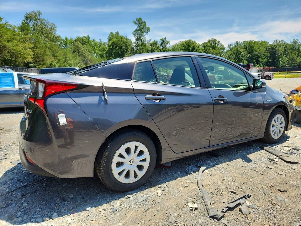Photo 3 from auction – 2019 TOYOTA PRIUS with VIN JTDKARFU9K3072904