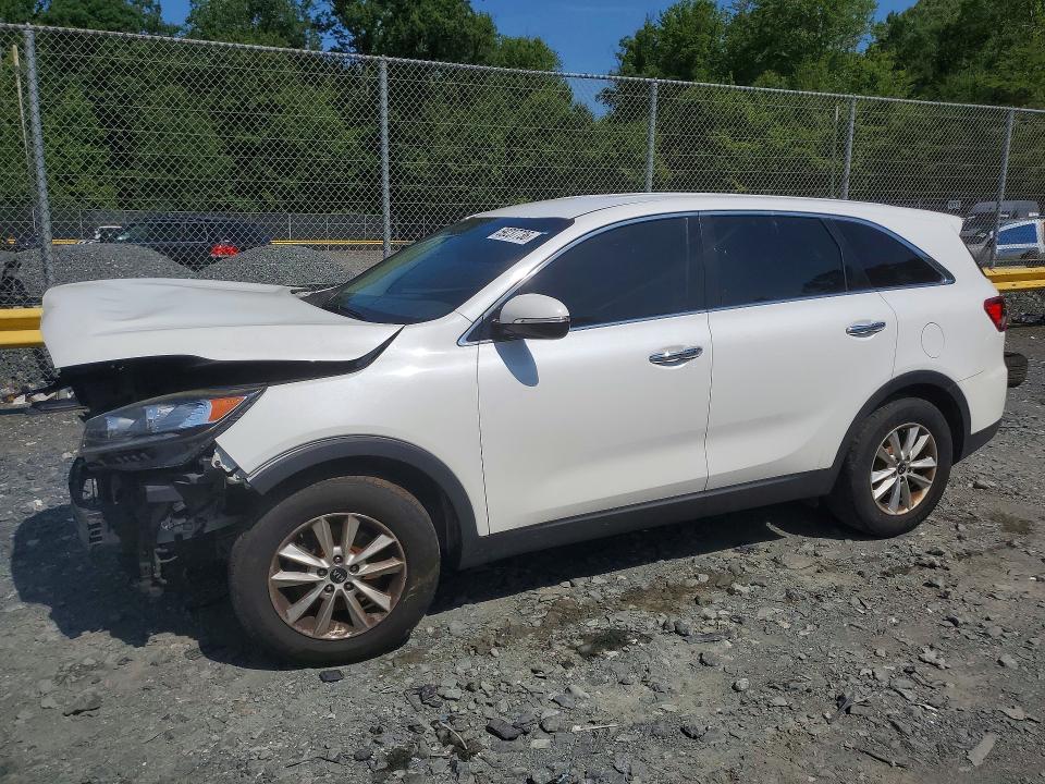 KIA SORENTO 2019 with VIN 5XYPG4A57KG517501 - Photo from auction