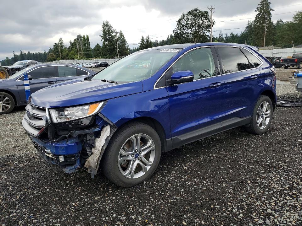FORD EDGE 2015 with VIN 2FMPK4K94FBC12835 - Photo from auction