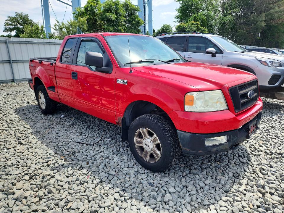 Photo 4 from auction – 2005 FORD F150 with VIN 1FTRX04W35KD21396